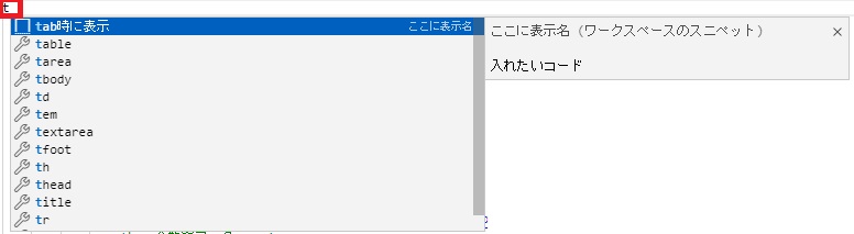 基本の書き方